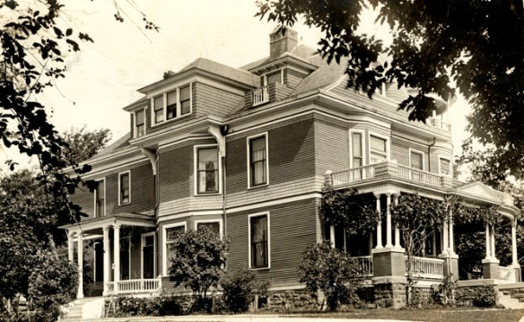 Bressler home, Wayne, Nebraska, about 1916.