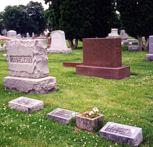Gochenour Plot, Elmwood Cemetery, Sycamore, Illinois.